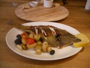 IMGP2483 Plaice and Potato salad